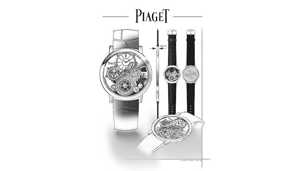 Piaget Ultimate Concept с толщиной механизма всего 2 мм 