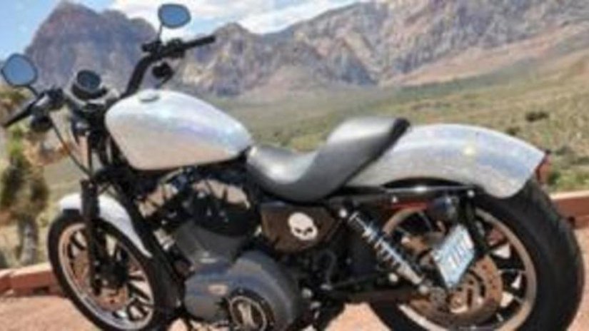Кристаллы Swarovski украсили мотоцикл Harley Davidson