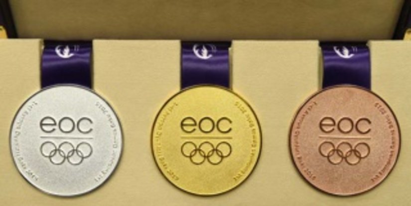 АДАМАС разработал дизайн медалей первых Европейских Игр в Баку 2015