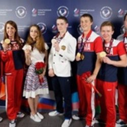 На церемонии награждения в Доме болельщиков в Баку отметили успехи кубанских гимнастов