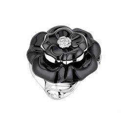Черные и белые розы: строгая коллекция драгоценностей Chanel