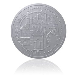 Чешский монетный двор отчеканил платиновую монету из серии "Обьекты всемирного наследия ЮНЕСКО"