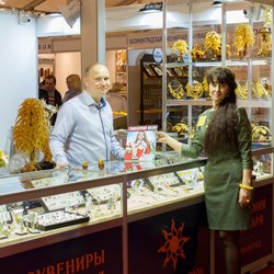 В Калининграде открылась ювелирная выставка "Янтарь Балтики"