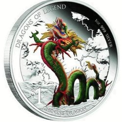 Китайский дракон вновь появится на монете