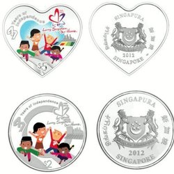 Сингапур отмечает независимость выпуском новых монет