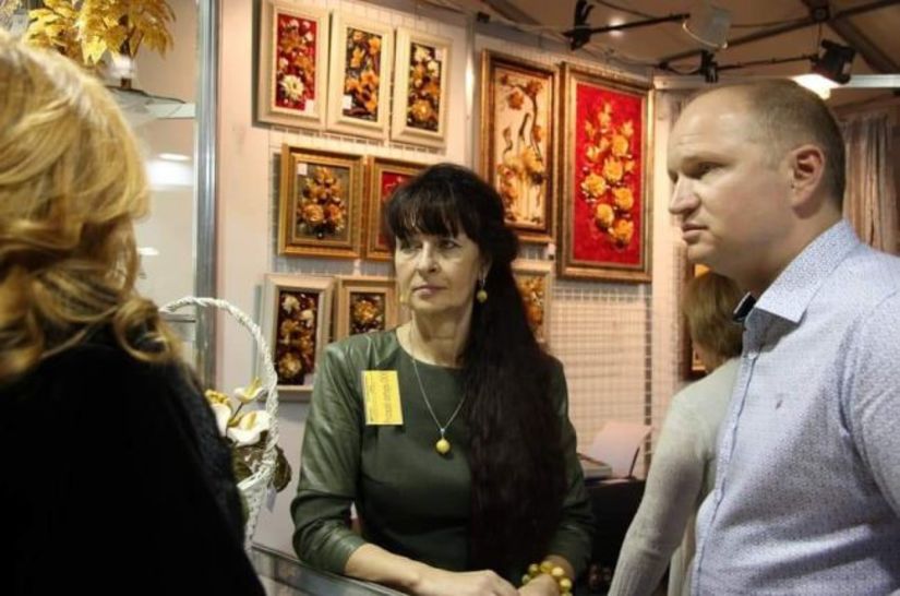 Холдинг "Русский Янтарь" представил свою экспозицию на ежегодной выставке "Янтарь Балтики"