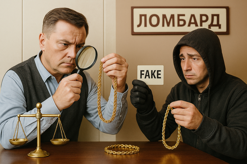 Подделки в ломбардах: Как проверяют украшения и что грозит оценщику за ошибку