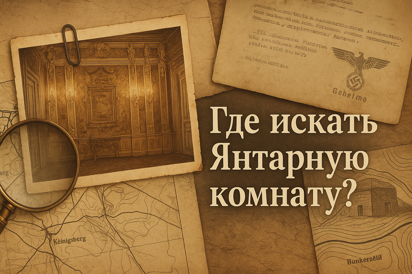 Тайна Янтарной комнаты: где искать сокровище императоров