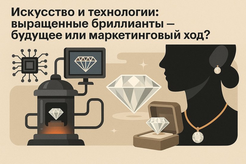 Искусство и технологии: выращенные бриллианты — будущее или маркетинговый ход?