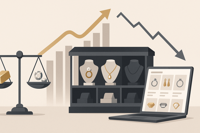 Прогноз развития ювелирного рынка РФ на 2026 год: Структурный кризис, фискальный шок и доминирование E-commerce