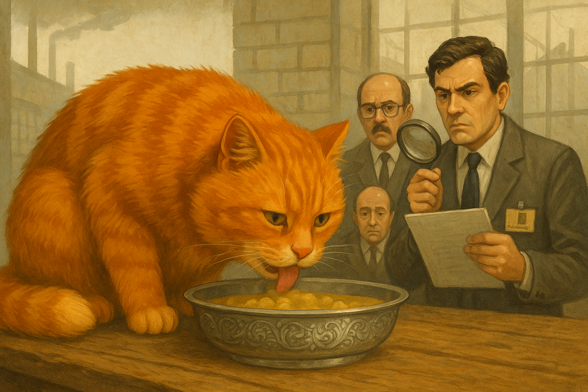 Как рыжая кошка помогла раскрыть недостачу платины