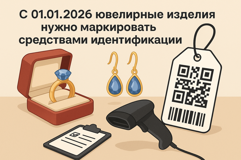 Белорусы тоже плачут: С 01.01.2026 ювелирные и другие изделия нужно маркировать средствами идентификации