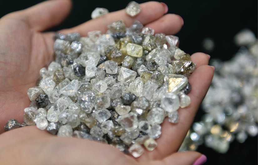 Гохран намерен продать 22,117 тысячи карат алмазов