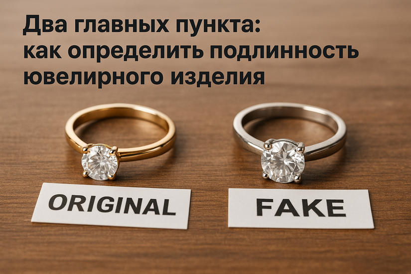 Два главных пункта: как определить подлинность ювелирного изделия