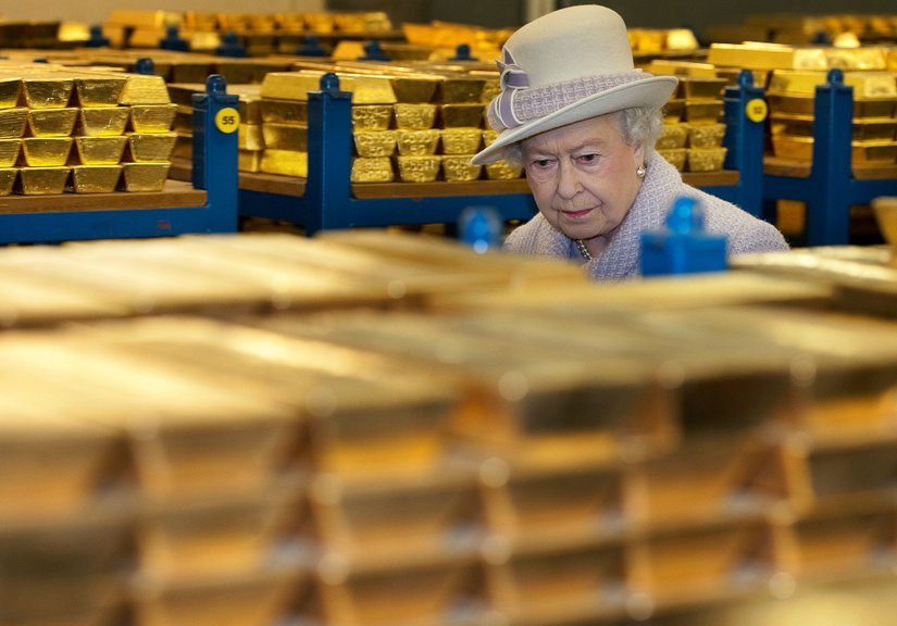 Россия продала Великобритании золота на рекордные 5 миллиардов долларов