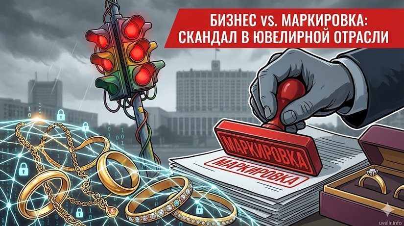«Пятый светофор» для бизнеса: Лига ювелиров Казахстана жестко раскритиковала введение цифровой маркировки