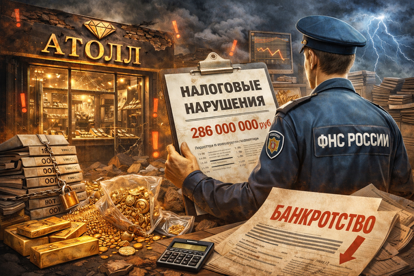 Закат империи «Атолл»: вслед за налоговым делом на 286 млн рублей один из старейших ювелирных холдингов Сибири идет к банкротству