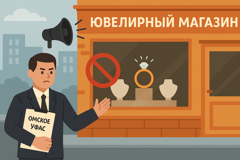 Омское УФАС возбудило дело против ювелирного магазина за незаконную звуковую рекламу