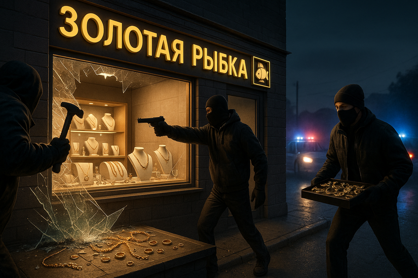 На Урале совершено дерзкое ограбление ломбарда: похищены ювелирные украшения на 9 миллионов рублей