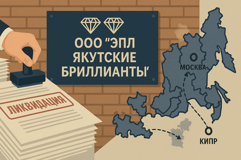 Началась ликвидация ООО «ЭПЛ Якутские бриллианты» на фоне сложной структуры группы компаний