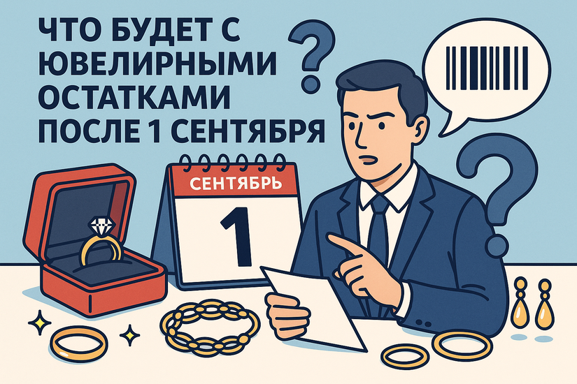 Что будет с ювелирными остатками после 1 сентября? Разъяснения от экспертов