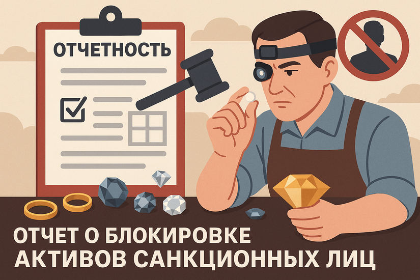 ФПП вводит обязательную квартальную отчетность: Ювелирам придется докладывать о блокировке активов санкционных лиц