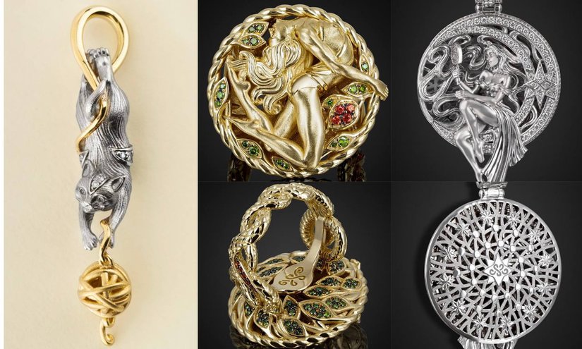 Участник II Всероссийского конкурса дизайна ювелирных украшений: MusAnnelie