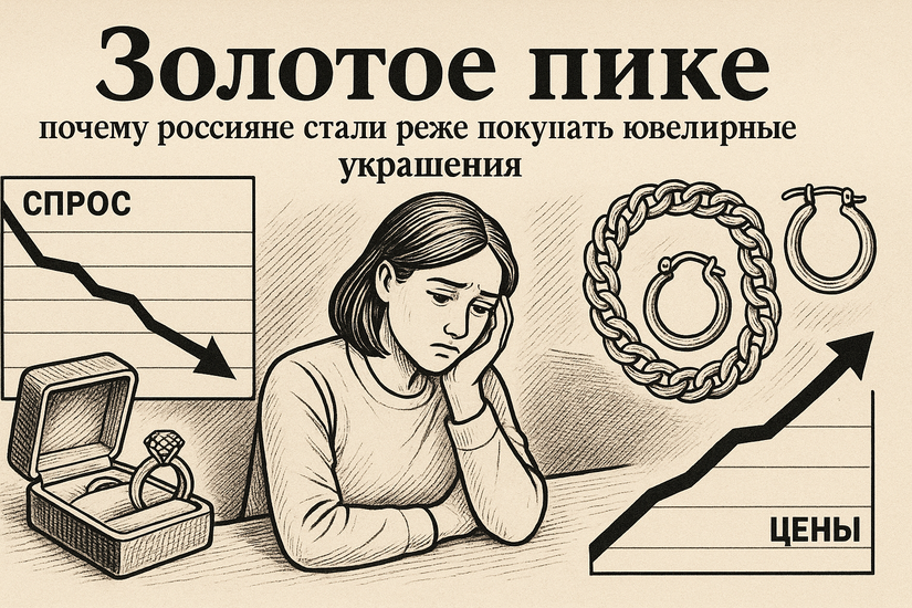 Золотое пике: почему россияне стали реже покупать ювелирные украшения