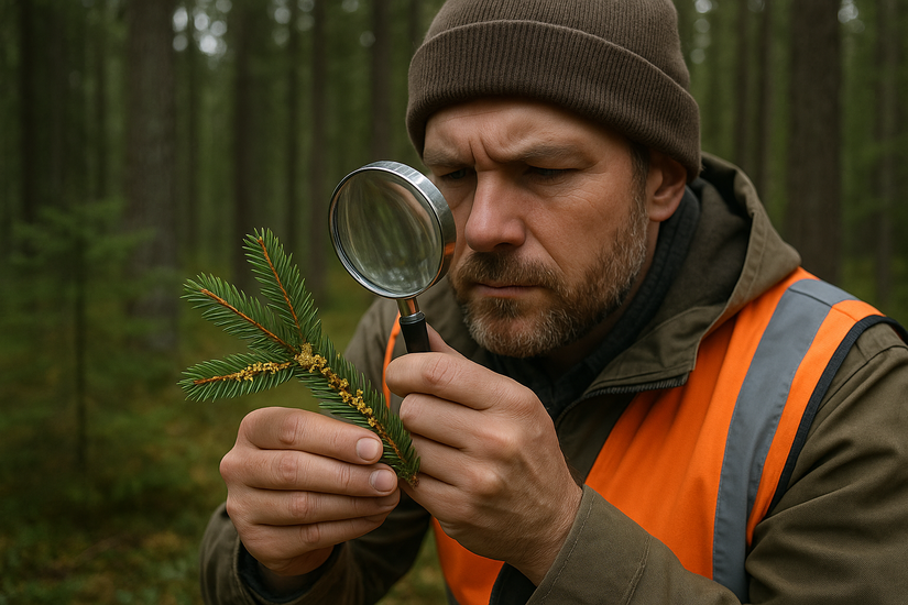 Новый способ поиска золота: Скрининг еловой хвои поможет геологам в таежных лесах