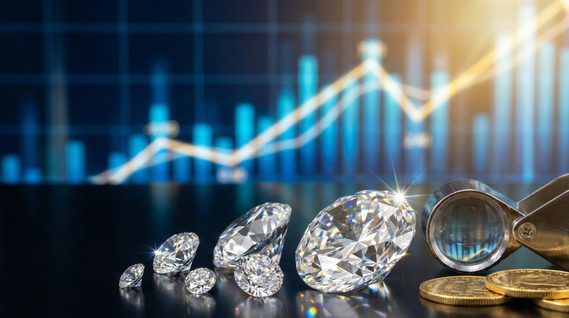 Эксперты оценили перспективы инвестиций в бриллианты: рост до $180 за карат и риски искусственных камней