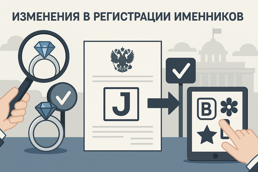 Минфин РФ подготовил проект постановления о внесении изменений в правила регистрации именников для производителей ювелирных изделий