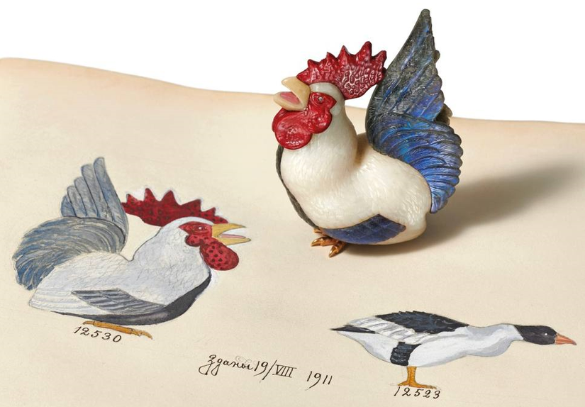 Сенсация на торгах Christie’s: Легендарное «Зимнее яйцо» и утраченный альбом эскизов Фаберже