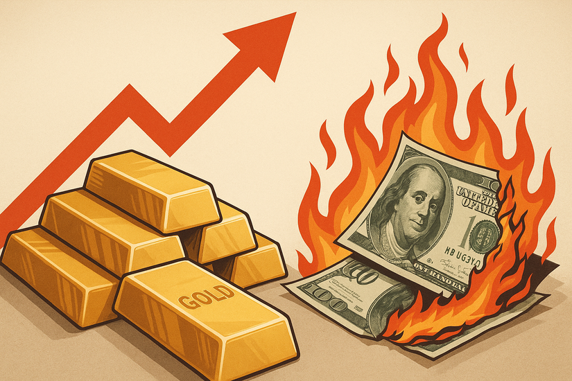 Замглавы Минфина: «Золото будет дорожать. Доллары станут непригодными, как бумага для розжига»