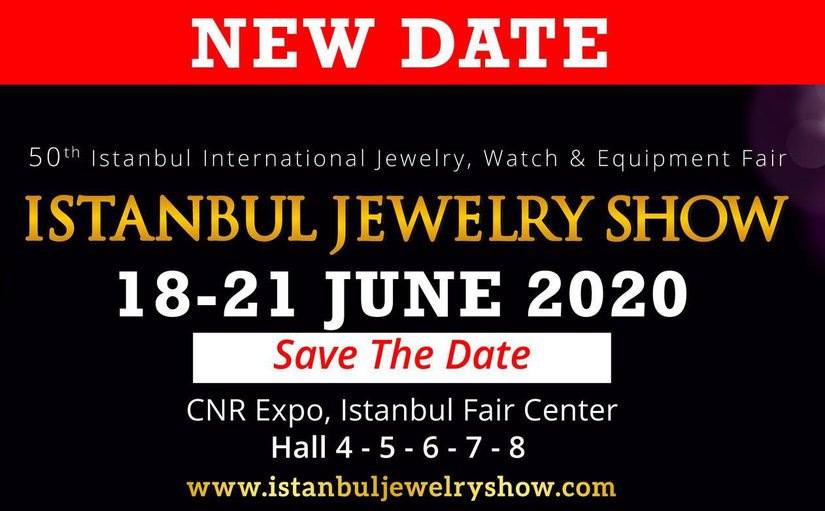 50-ю Юбилейную выставку "Istanbul Jewelry Show" перенесли на июнь