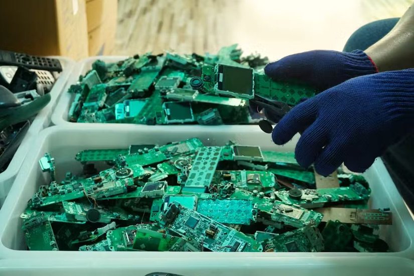 Учёные нашли экологичный способ извлечения золота из электронных отходов и руды