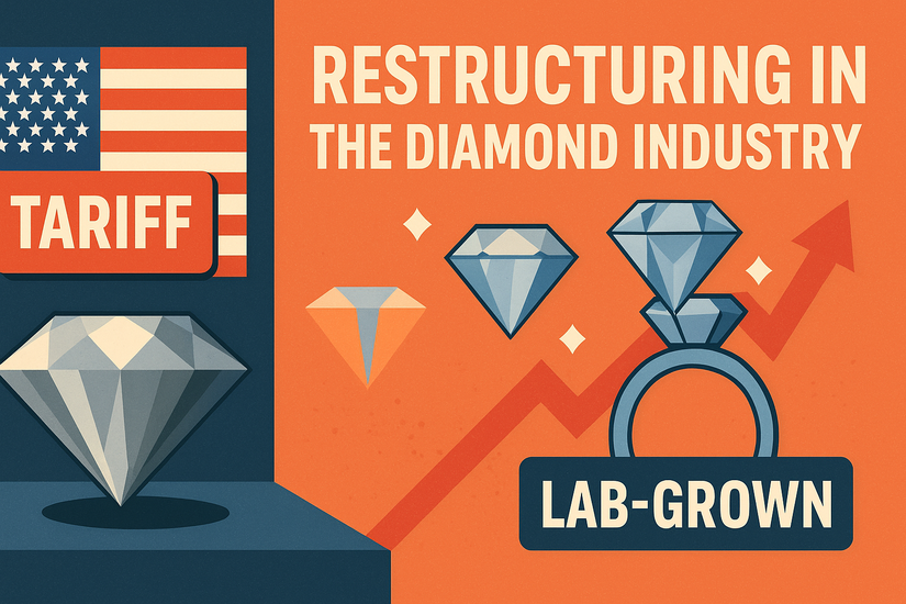 Перестройка алмазной отрасли: пошлины США и бум лабораторных бриллиантов