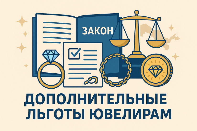 Ювелирам предоставлены дополнительные льготы