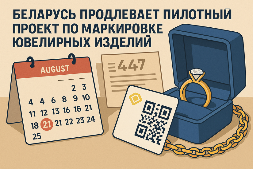Беларусь продлевает пилотный проект по маркировке ювелирных изделий
