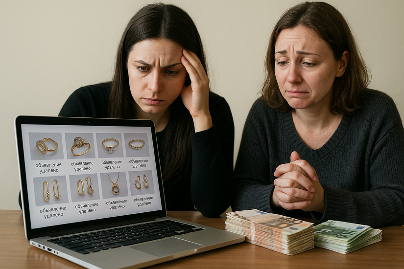 Мошенницы обманули покупателей ювелирных украшений на крупную сумму