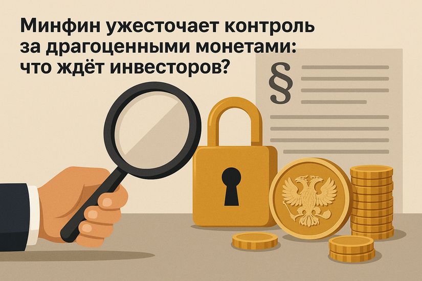 Минфин ужесточает контроль за драгоценными монетами: что ждёт инвесторов?
