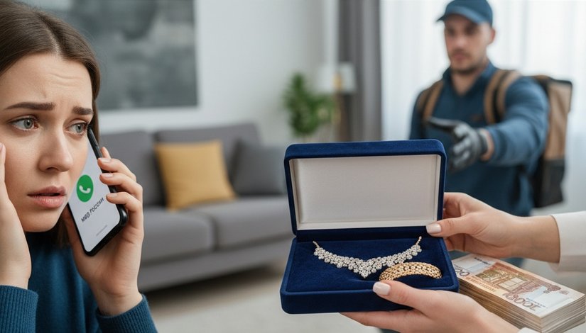 Новая афера: как мошенники заставляют россиян покупать украшения на все сбережения