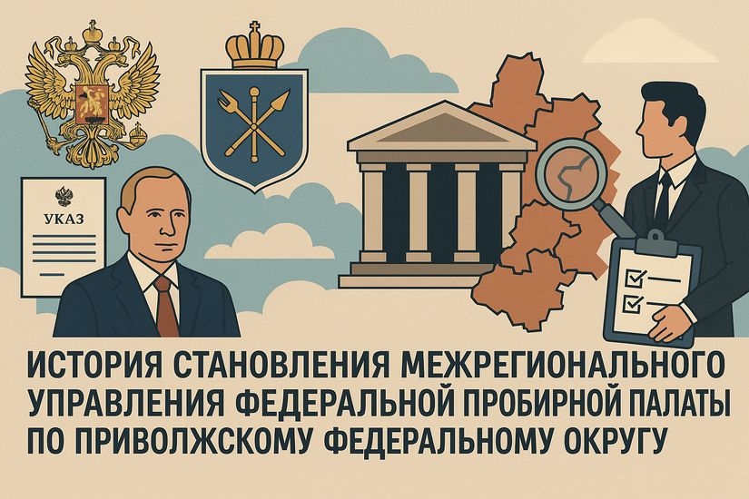 История становления Межрегионального управления Федеральной пробирной палаты по Приволжскому федеральному округу