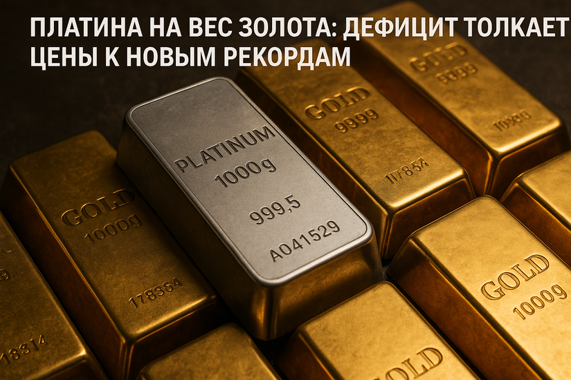 Платина на вес золота: дефицит толкает цены к новым рекордам