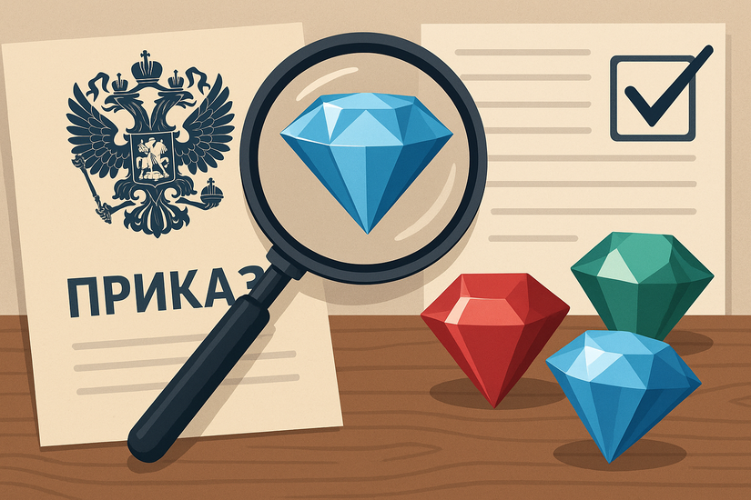 Минфин России представил проект приказа о подтверждении характеристик драгоценных камней