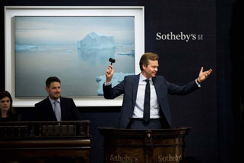 Крипто-распродажа на Sotheby's  не оправдала ожиданий