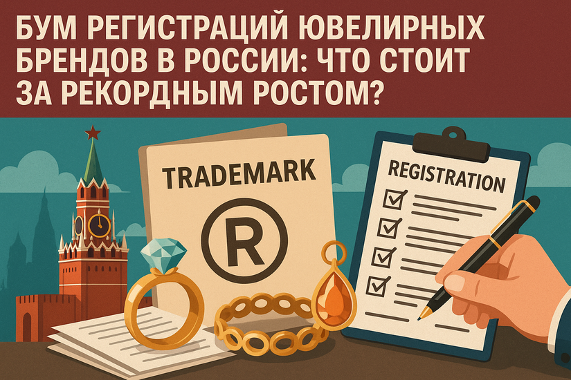 Бум регистраций ювелирных брендов в России: что стоит за рекордным ростом?