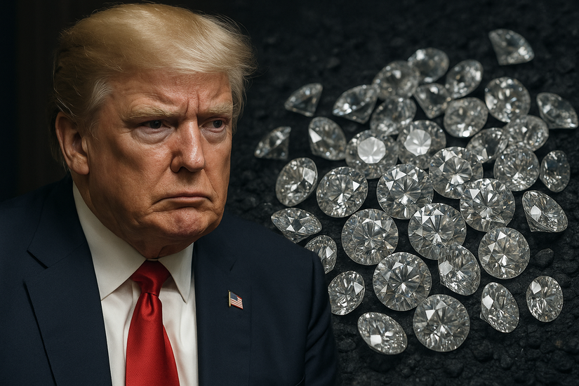 Тарифная война Трампа перекраивает мировой алмазный рынок