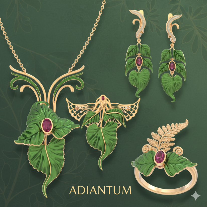 Талант и вдохновение: студентка СПбГУПТД представила уникальную ювелирную коллекцию