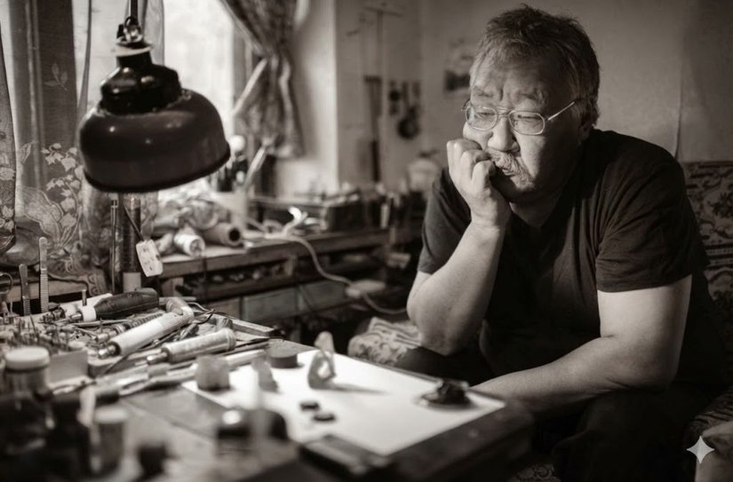 В Якутии при пожаре трагически погиб выдающийся камнерез Сергей Колодезников