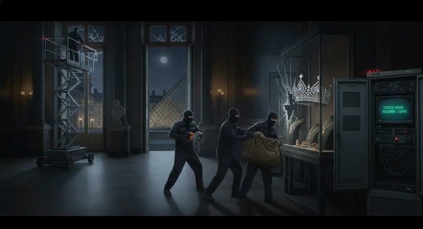 Катастрофа в Лувре: 88 миллионов, «смехотворные» пароли и международный след